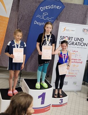 Foto zur Meldung: Dresdner Kinder- und Jugendspiele im Schwimmen und Sachsen-Talentiade
