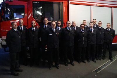 Foto zu Meldung: Gemeinsame Generalversammlung des Fördervereins und der Einsatzabteilung der Freiwilligen Feuerwehr Gedern
