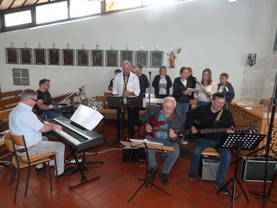 Mitreißende Jazzmesse in der Pfarrkirche Haibühl (Bild vergrößern)