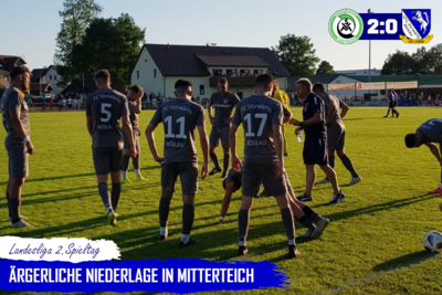 2. Spieltag LL: SV Mitterteich - FC Vorwärts 2:0 (Bild vergrößern)