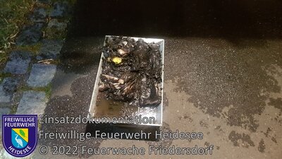 Einsatz 147/2022 | Küchenbrand | Friedersdorf Hauptstraße (Bild vergrößern)