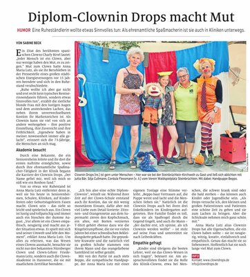 Clown Drops auf der Steinbrüchlein Kirchweih