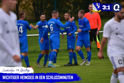 Foto zur Meldung: 14.Spieltag LL: FC Vorwärts - SG Quelle Fürth 3:1