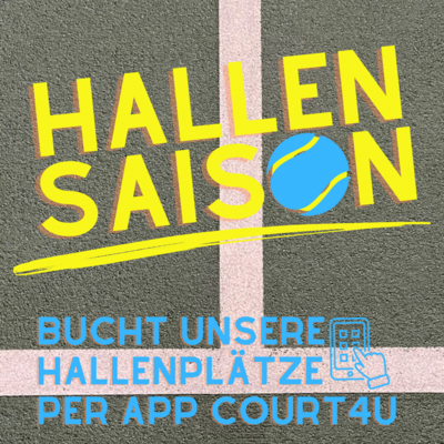 Hallensaison 2022/23 - Platzbuchung per App