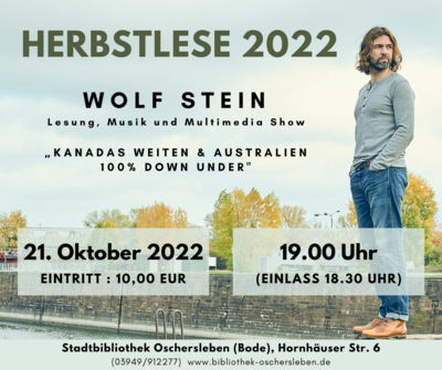 Herbstlese 2022 Wolf Stein