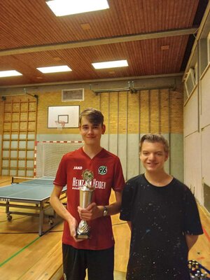 Paul Burgdorff ist neuer Tischtennis-Vereinsmeister (Bild vergrößern)