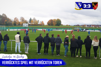 16.Spieltag LL: FC Vorwärts - SC Großschwarzenlohe 3:3 (Bild vergrößern)