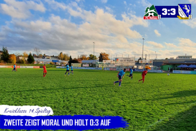 Foto zur Meldung: 14.Spieltag KK: FC Rehau II - FC Vorwärts II 3:3