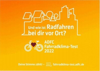 Foto zur Meldung: ADFC-Fahrradklima-Test - jetzt mitmachen!
