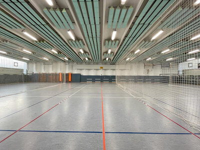 Foto zur Meldung: Moderne LED-Beleuchtung in der Erwin-Benke-Sporthalle