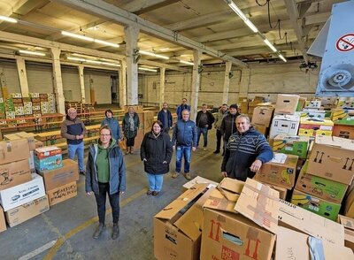 Ukrainehilfe Kiel Region verschickt Hilfsgüter