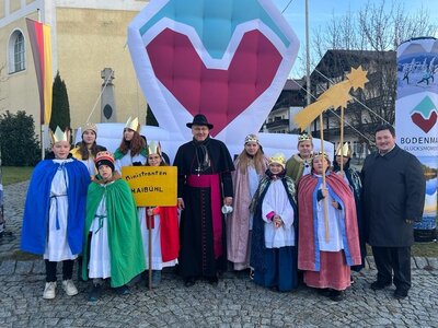 Sternsinger sind unterwegs (Bild vergrößern)