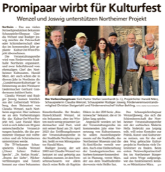 HNA_19_10_2022 - Promipaar wirbt für Kulturfest (Bild vergrößern)