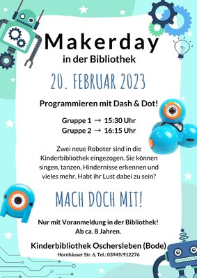 Makerday in der Kinderbibliothek