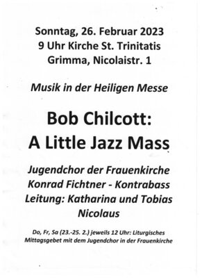 A Little Jazz Mass (Bild vergrößern)