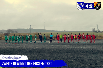 Testspiel: FC Vorwärts II - SG Marktredwitz 4:2 (Bild vergrößern)