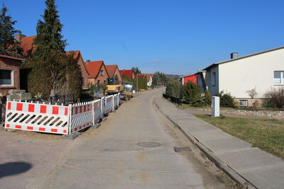 Foto zu Meldung: Sanierung der Gielower Hainholzstraße