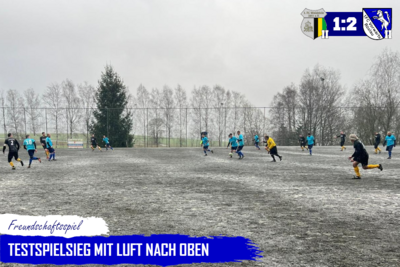 Testspiel: 1.FC Waldstein II - FC Vorwärts II 1:2