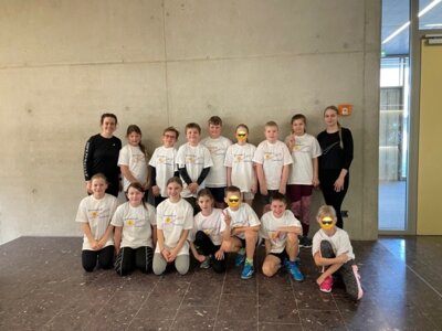 Foto zur Meldung: Jugend trainiert für Olympia - Völkerballturnier - Schulmannschaft der GaS belegt Platz 9 im Schulwettbewerb der Grundschulen