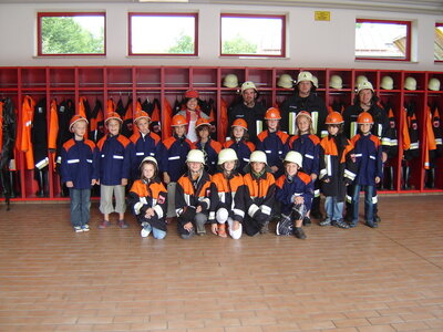 Meldung: 3. Klasse zu Besuch bei der FFW Ascha