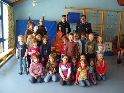 Meldung: Besuch im Kindergarten