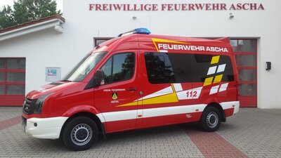Meldung: Floriansfest: neuer MTW erhielt kirchlichen Segen