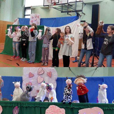 Foto zur Meldung: Fest der Talente mit Puppentheater eingeläutet