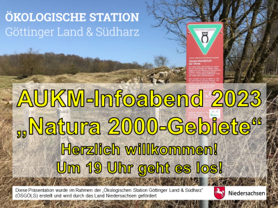 ÖSGÖLS AUKM-Infoabend 2023 für Natura 2000-Gebiete