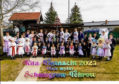 Foto zur Meldung: Kita Fastnacht in Schmogrow-Fehrow