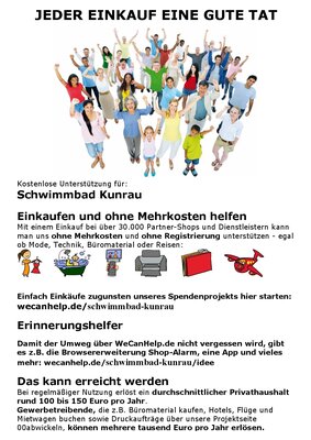 Neue Spendenform-Möglichkeit geschaffen WeCanHelp.de (Bild vergrößern)