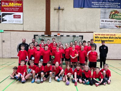 Handballcamp zum 100-jährigen Jubiläum (Bild vergrößern)