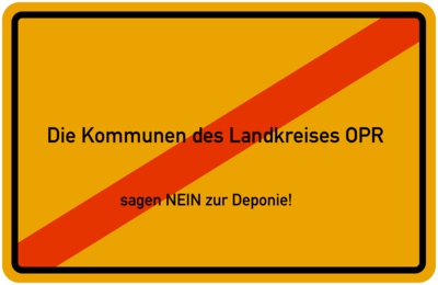 Foto zur Meldung: Stellungnahme der Kreisarbeitsgemeinschaft OPR gegen die Errichtung einer Deponie in Holzhausen