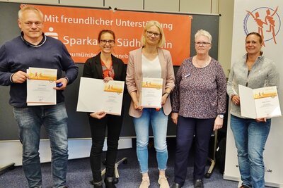 Foto zur Meldung: Fleißige Sportabzeichen-Prüferin: Ute Mühlenberg vom KSV geehrt