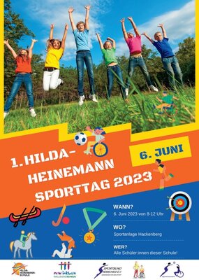 Vorschaubild der Meldung: 1. Hilda-Heinemann-Sporttag