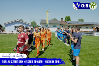 Foto zur Meldung: 34.Spieltag LL: FC Vorwärts - TSV Neudrossenfeld 0:5
