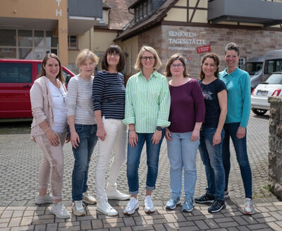 Das Team der Seniorentagesstätte antonius Poppenhausen