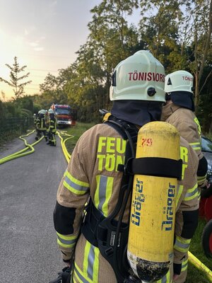 Einsatz für die Gesamtwehr Tönisvorst