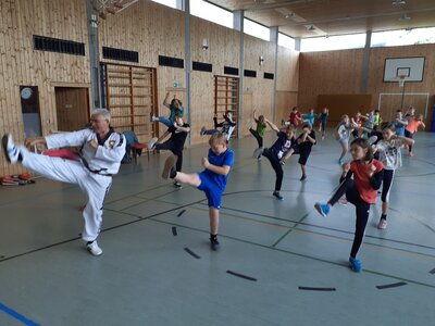 Taekwondo mit Sami