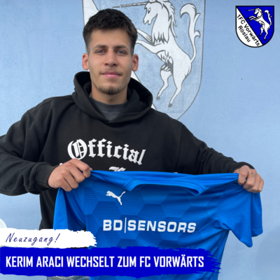 Foto zur Meldung: Neuzugang: Kerim Araci wechselt zum FC Vorwärts
