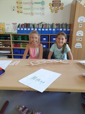 Brücken bauen in der Klasse 4a