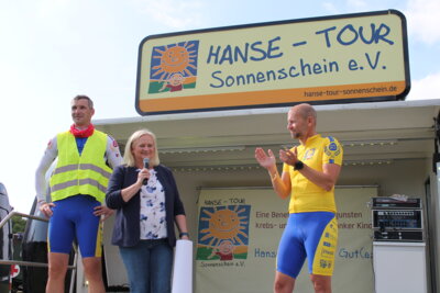 Foto zu Meldung: Die Hanse- Tour Sonnenschein macht wieder Halt in Malchin.  Wir freuen uns darauf und wollen dies auch mit Ihrer Hilfe unterstützen!
