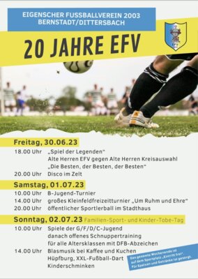 20- Jahre EFV 03 (30.06.- 02.07.2023)