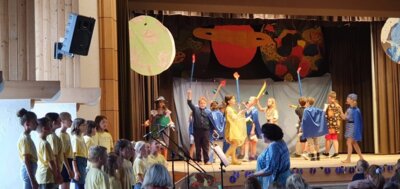 Foto zur Meldung: Besuch des Mini Musicals in Oberelsbach