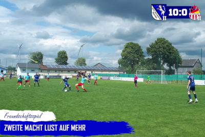 Foto zur Meldung: Testspiel: FC Vorwärts II - FC Türk Hof II 10:0