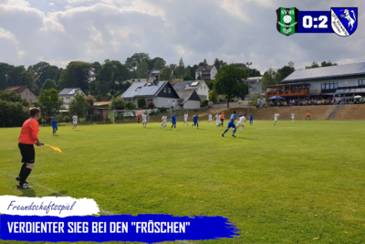 Foto zur Meldung: Testspiel: SV 05 Froschbachtal - FC Vorwärts 0:2