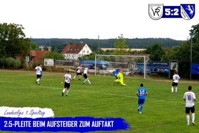 1.Spieltag LL: VfR Katschenreuth - FC Vorwärts 5:2