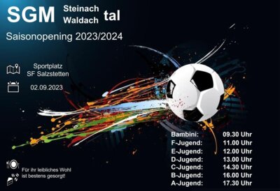 SGM Steinach-/Waldachtal: Saisoneröffnung 2023/24 (Bild vergrößern)