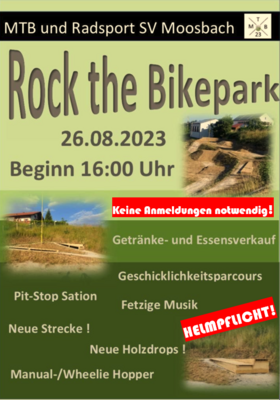 Foto zur Meldung: Ferienprogramm: „Rock the Bike-Park 2.0“ am 26.08.2023