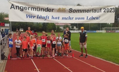 Foto zur Meldung: Leichtathleten des SV Fortuna Schmölln nahmen am 26.08.2023 erfolgreich am Angermünder Sommerlauf teil