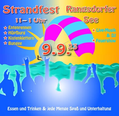 Rangsdorfer Sommerfest mit buntem Programm